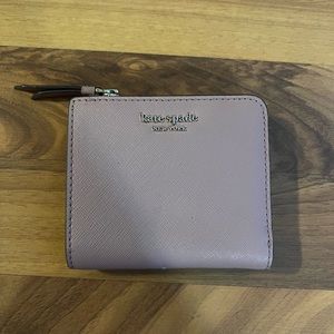 Light pink/purple mini Kate Spade wallet
